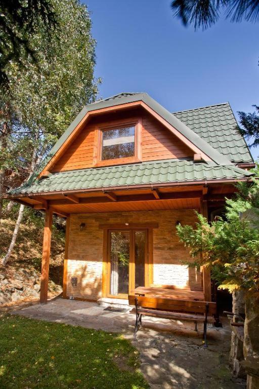Domek W Krynicy Z Sauna Krynica-Zdrój Esterno foto